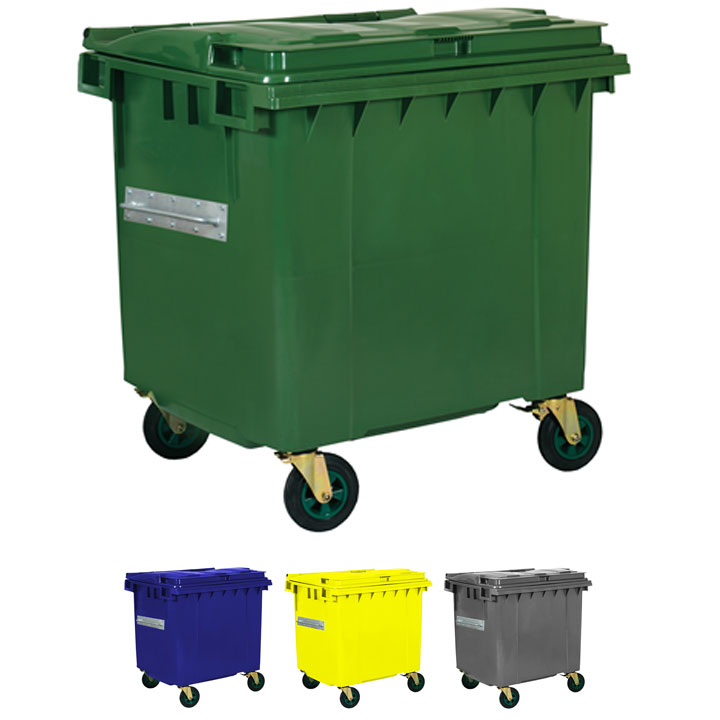 Plastic Waste Container 1100lt