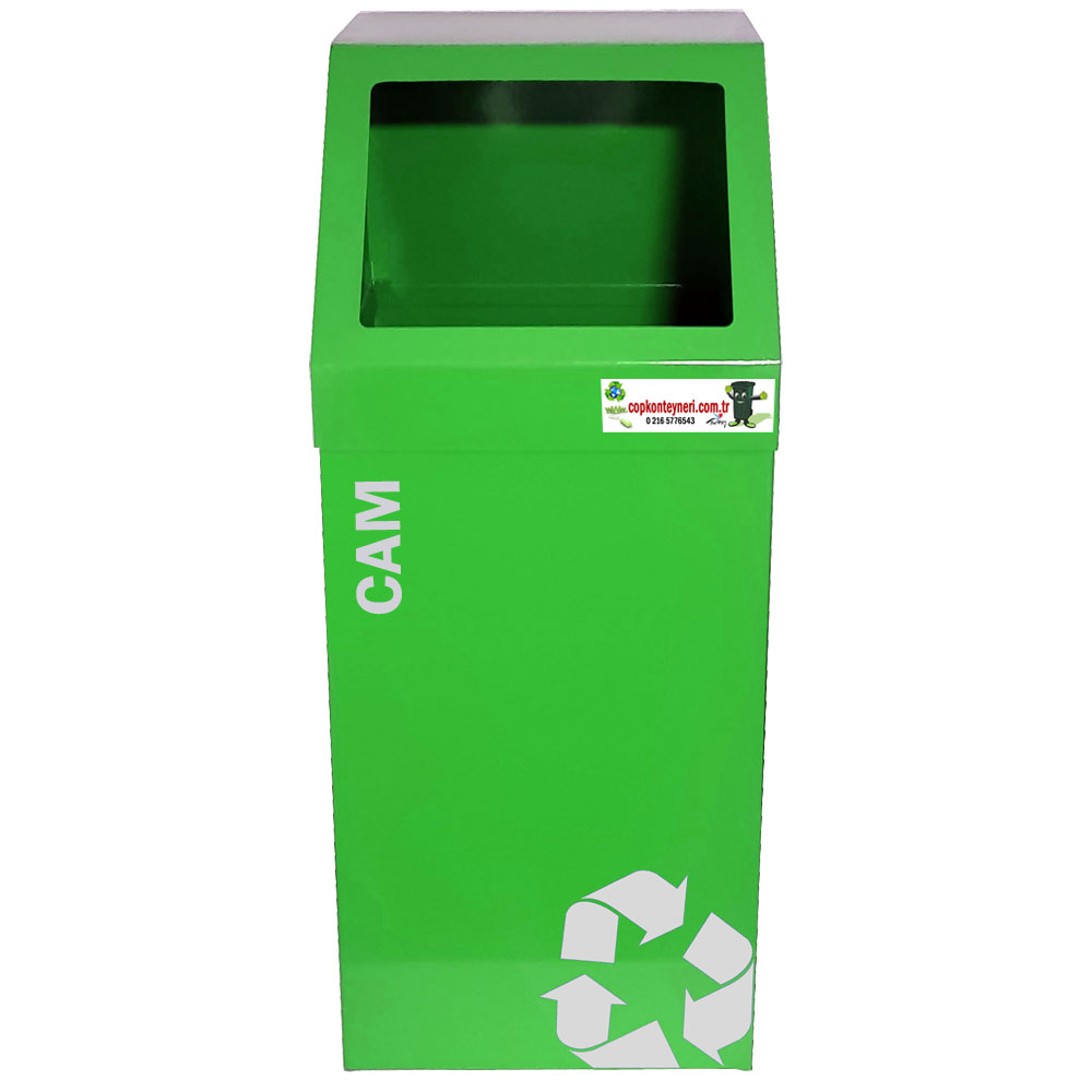 Zero waste bin for glass
