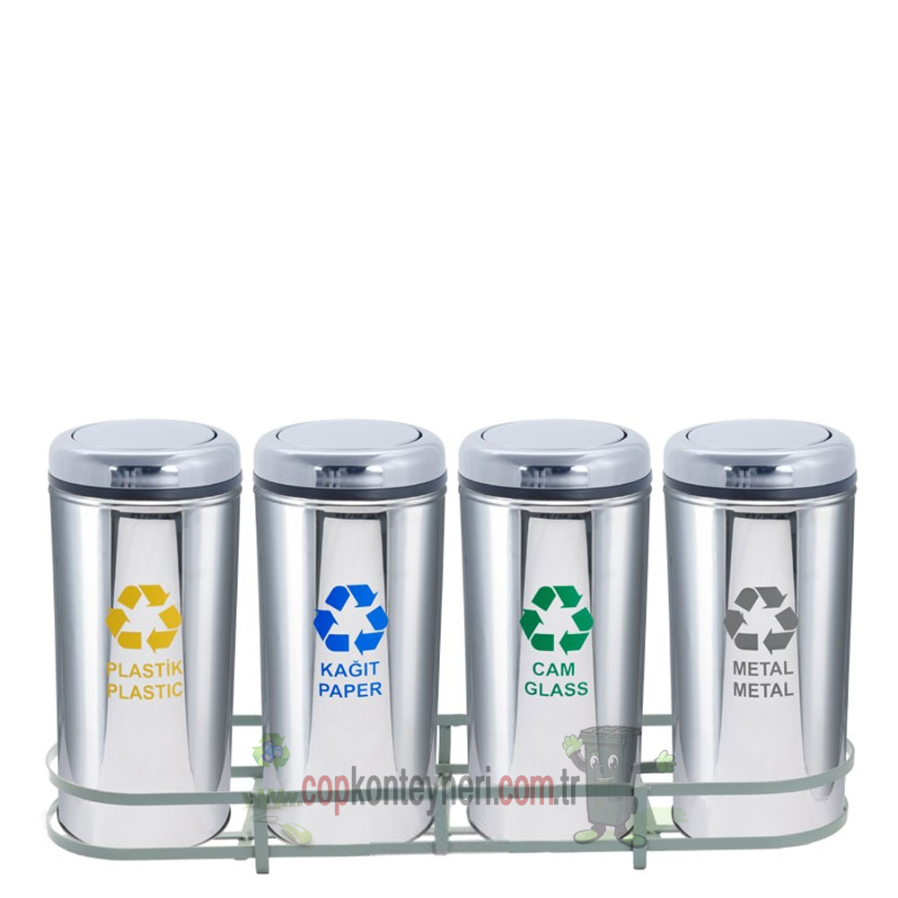 Recycle bin Stainless Steel 1003P4