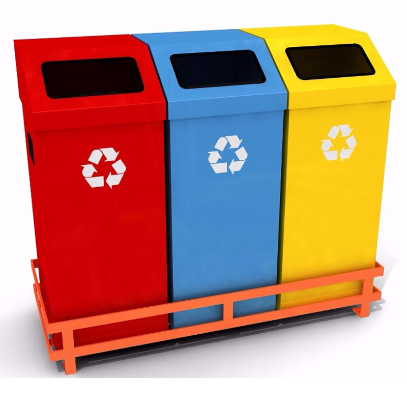 Recycle bin 3 compartments 103KBS